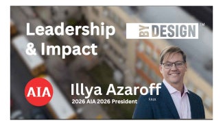 Hear more about Azaroff's transformative vision for the AIA.