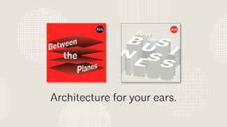 Covers of the two AIA podcasts