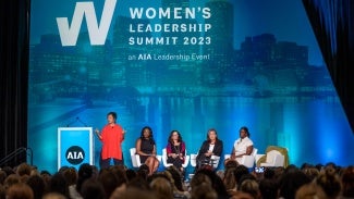 women leaders convening during Historic Frontiers panel at WLS 2023