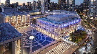 Aerial, David Geffen Hall