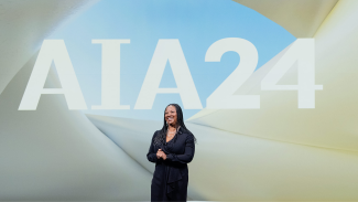 AIA CEO Lakisha Ann Woods, CAE, at AIA24