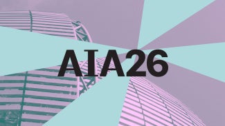 Purple and Cyan photo representing AIA26