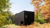 Bovina Cabin, designed by Onland Architecture, in New York's Hudson Valley