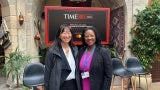 Vicky Schneider, AIA Chief Strategy Officer, and Lakisha Ann Woods, AIA EVP/CEO