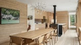 wood interior opal architecture