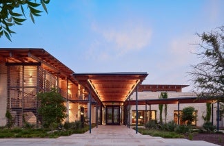 Envisioned as a timeless destination that emphasizes a sense of community, the Holdsworth Center is a sustainable campus for leadership and learning designed to grow environmental and communal thriving.