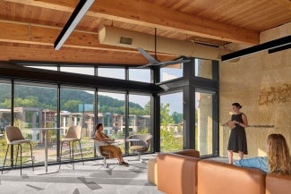 The Holdsworth Center’s design was informed by the belief that teachers are deserving of a healthy setting that supports reflection, connection and growth for professional development and for the benefit of the next generation.