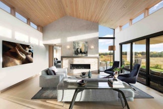 Contemporary prairie home by Christopher Strom Architects