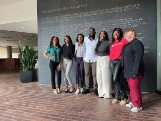 HBCU students at AIA HQ