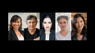 Headshots of the women interviewed for this article