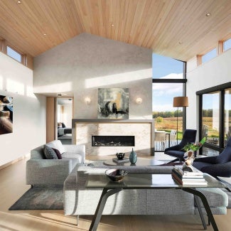 Contemporary prairie home by Christopher Strom Architects