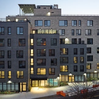 The Rise, a sleek-looking affordable housing development